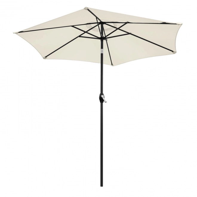 Umbrela de grădină pliabilă Bauerkraft 210 cm bej