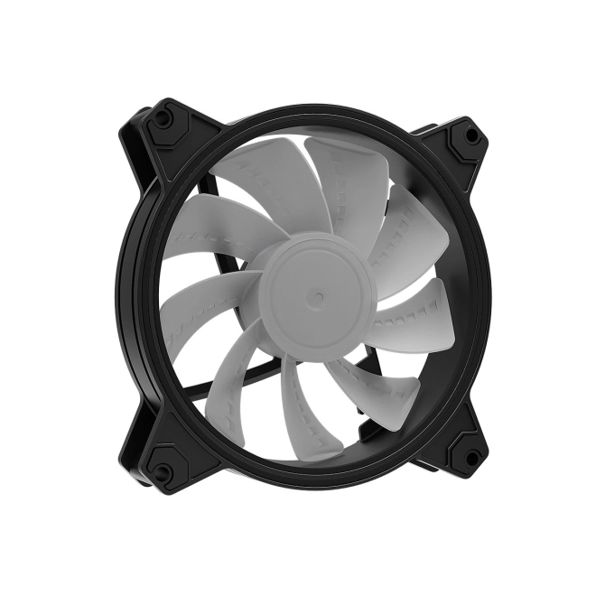 Ventilator reversibil ARGB 120x120x25 negru