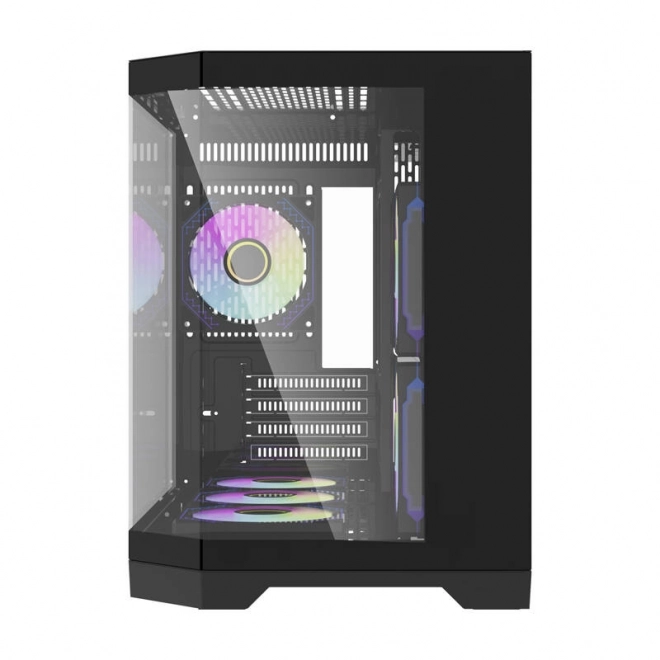 Carcasa PC Darkflash cu 6 ventilatoare ARGB