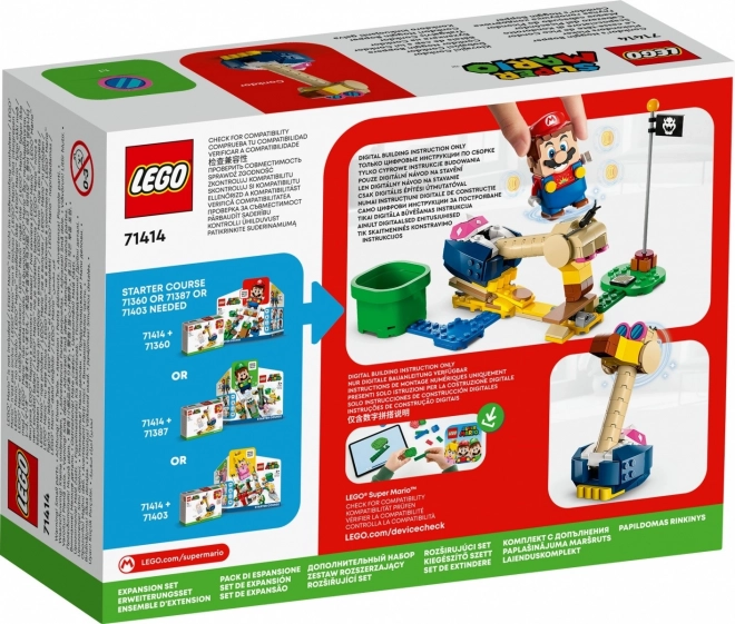 LEGO Super Mario Cap de Ecleraj al lui Conkdor - set de extensie