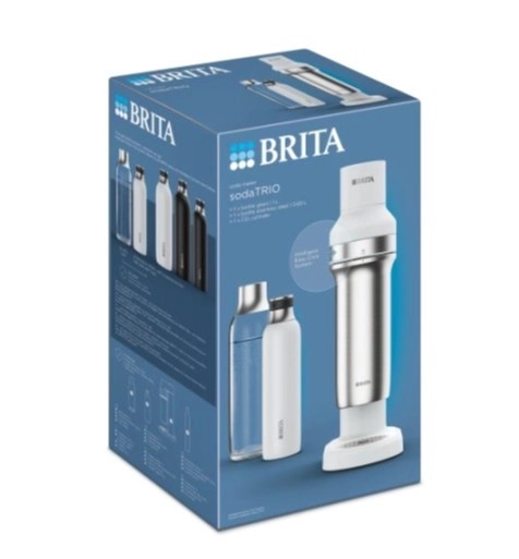 Saturator sodaTRIO alb