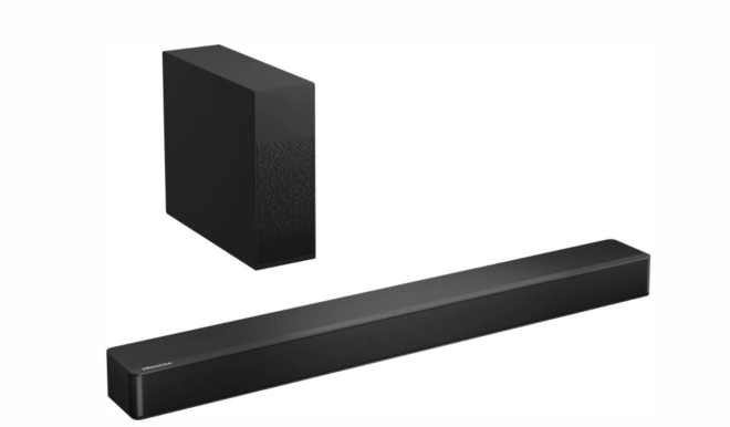 Soundbar cu subwoofer wireless cu DTS Virtual: X