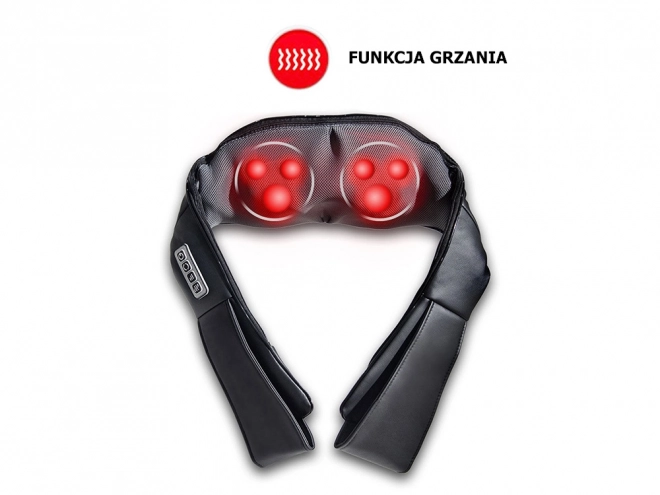 Masažer electric 3D Shiatsu pentru gât, umeri și spate
