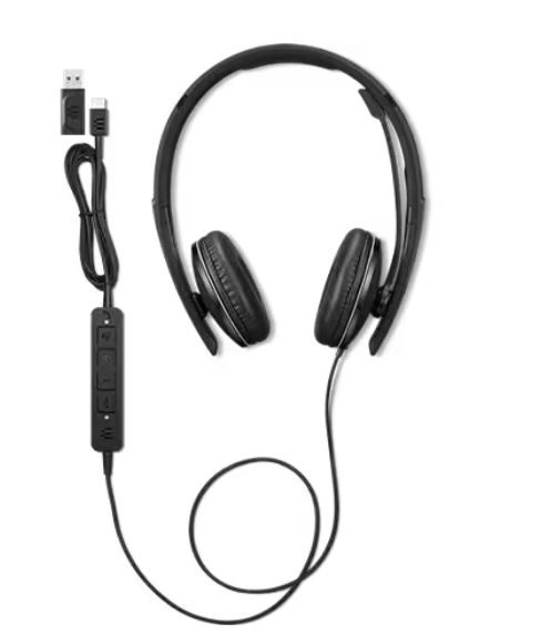 Set căști Lenovo cu ANC Gen 2 pentru Teams