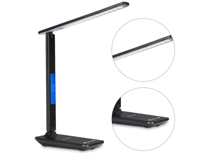 Ecran LED multifuncțional cu alarmă