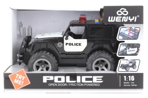 Jeep poliție cu baterie
