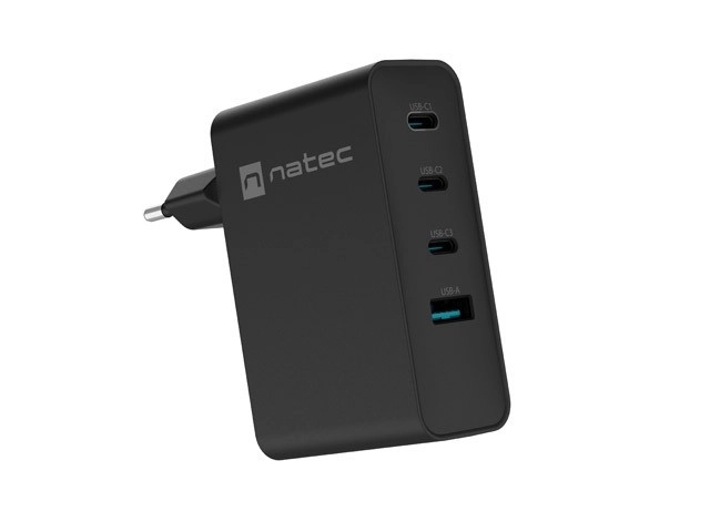 Încărcător rapid cu 4 porturi USB-C și USB-A 100W