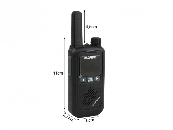 Set walkie-talkie Baofeng BF-T17 cu lanternă
