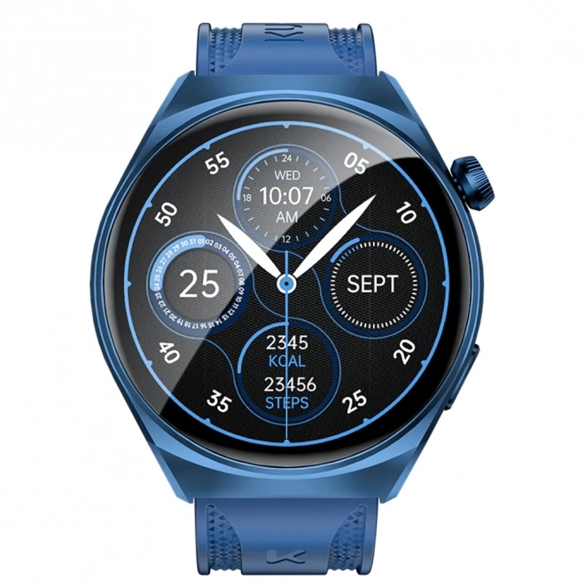Smartwatch elegant Kumi GW6 albastru