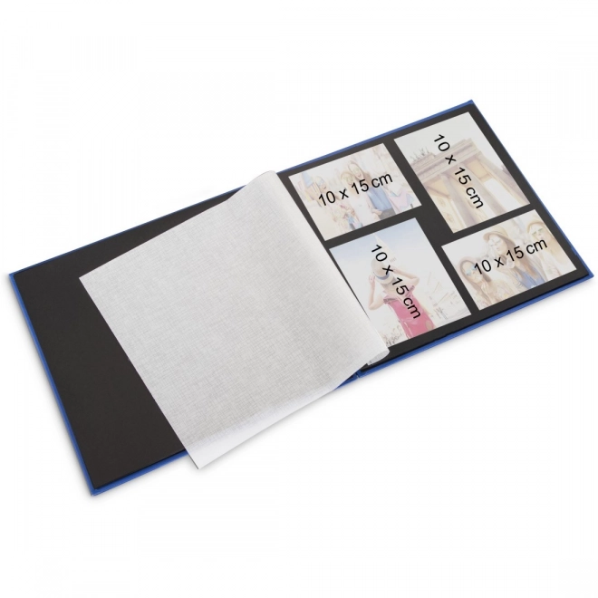 Album cu file negre 36x32, alb