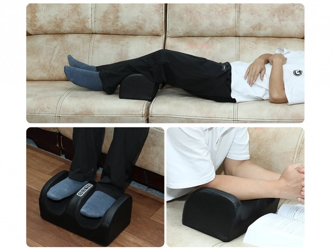 Masajer electric pentru picioare shiatsu cu încălzire