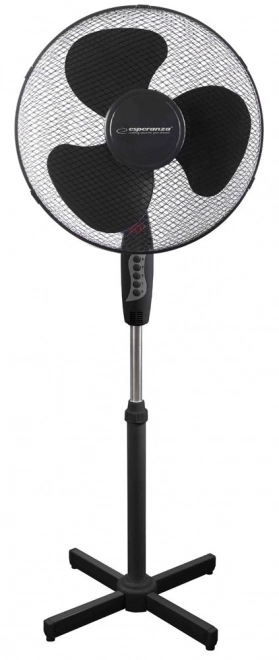 Ventilator de podea Hurricane Negru