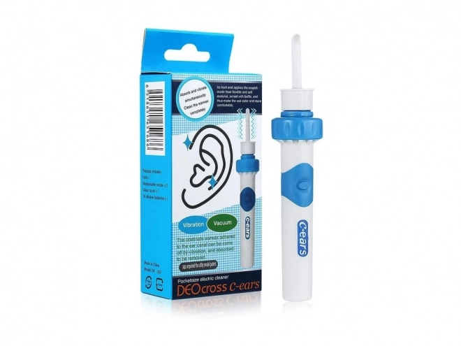 Aspirator cu vacuum pentru ceara urechii C-ears
