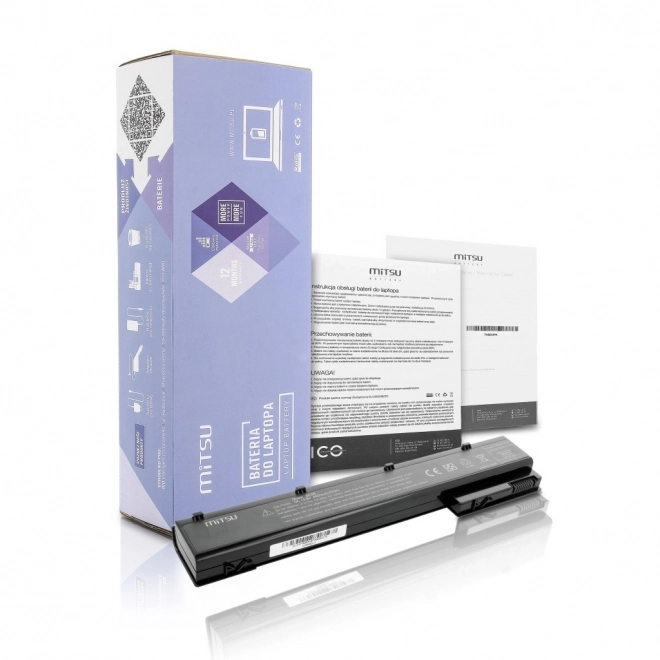 Baterie pentru HP EliteBook 8560w, 8760w de 4400 mAh