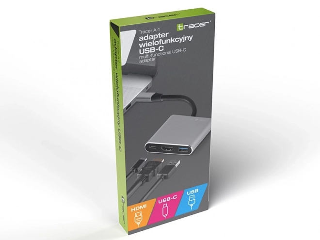 Adaptor Multiport Tracer A-1 USB-C HDMI 4K