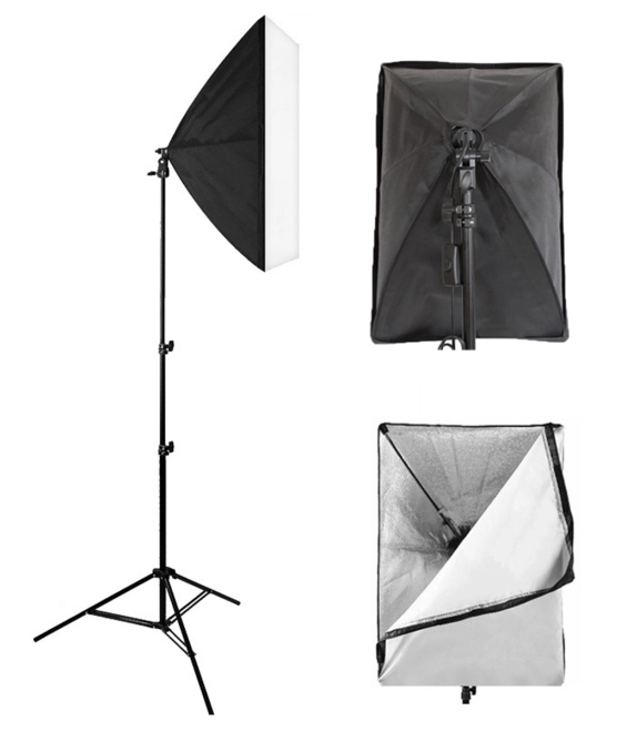 Lumină moale, profesională datorită softboxului 60 × 40 cm