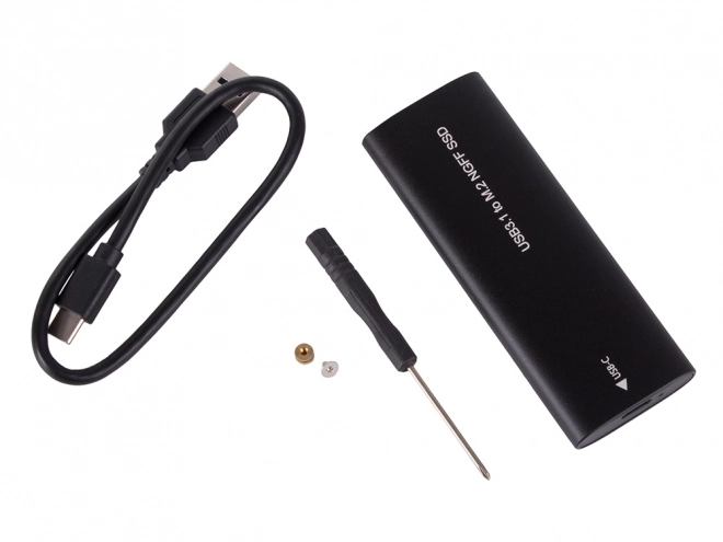 Carcasă adaptor pentru disc M.2 SATA NGFF USB 3.1 Tip-C