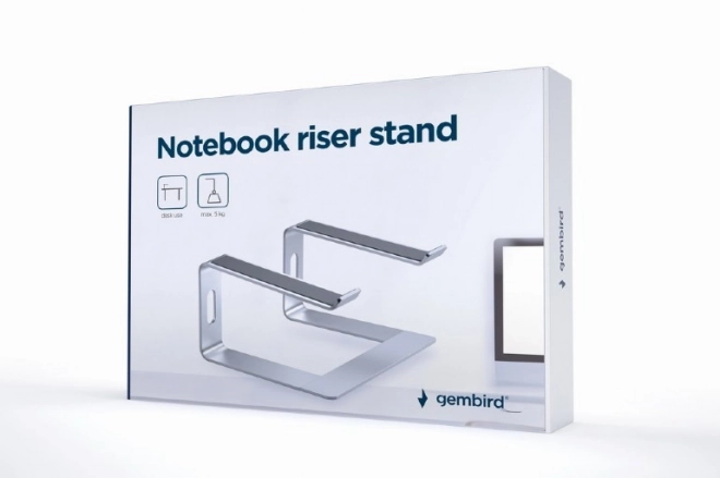 Suport notebook 15,6 inch argintiu