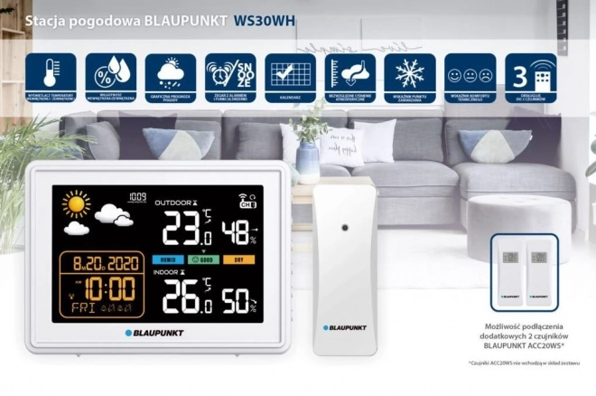 Stație meteo BLAUPUNKT WS30BK