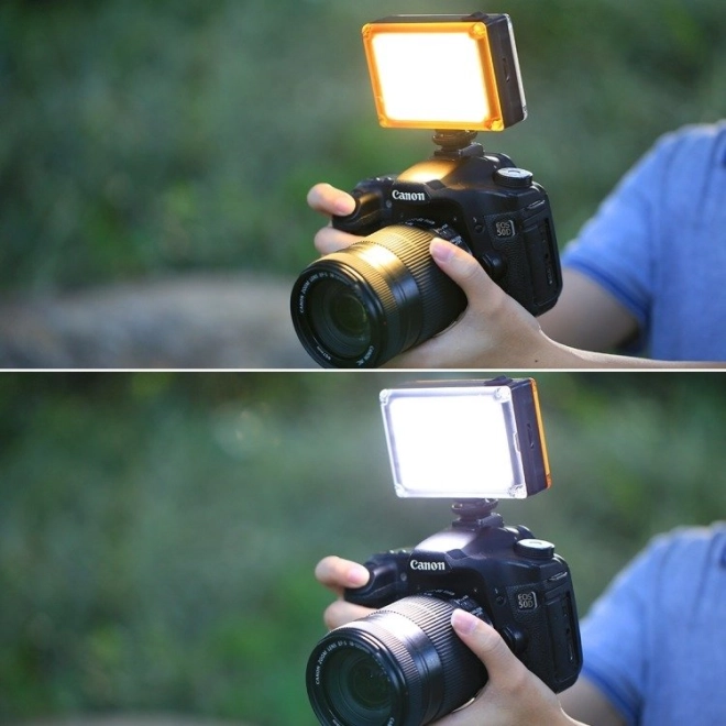 Lumină caldă și rece pentru control creativ