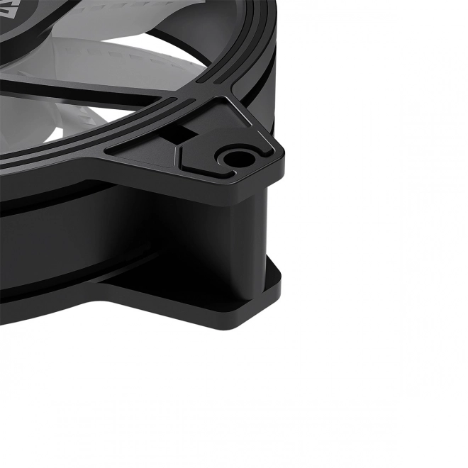 Ventilator reversibil ARGB 120x120x25 negru