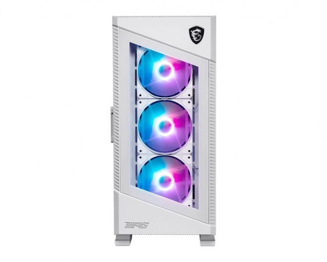 Carcasă PC Velox 100R Albă cu Sticlă Temperată