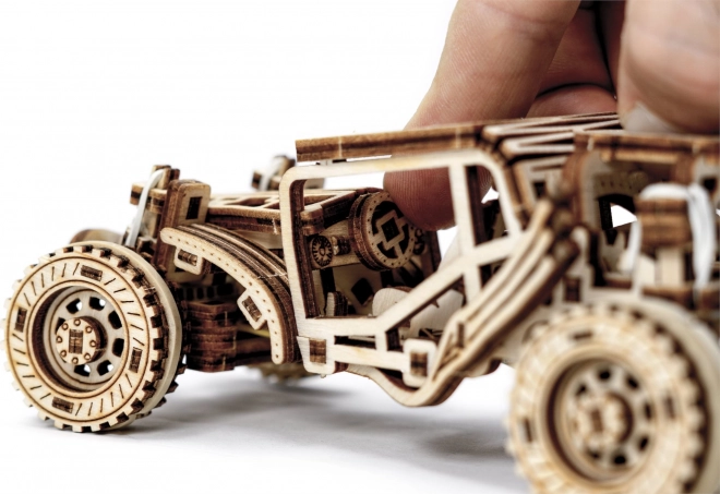 Puzzle 3D din lemn - model buggy