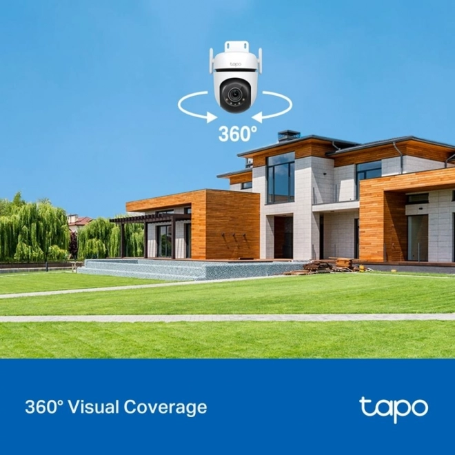 Cameră Tapo C520WS exterioară cu rotire și înclinare