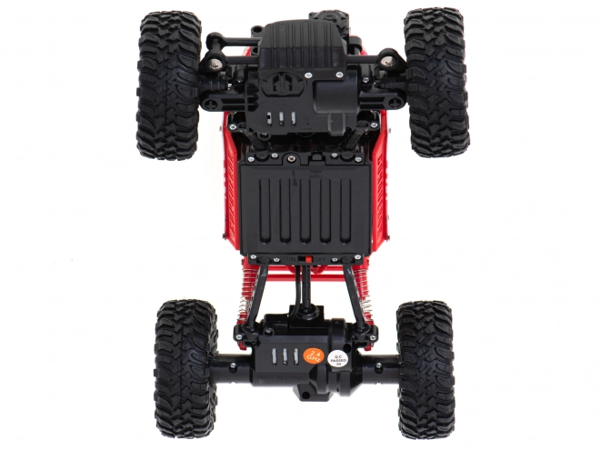 Mașină cu telecomandă RC Rock Crawler HB 2.4GHz 1:18 albastru – Roșu