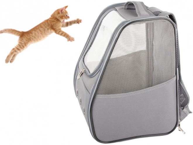 Rucsac pentru animale de companie cu ventilație și fereastră