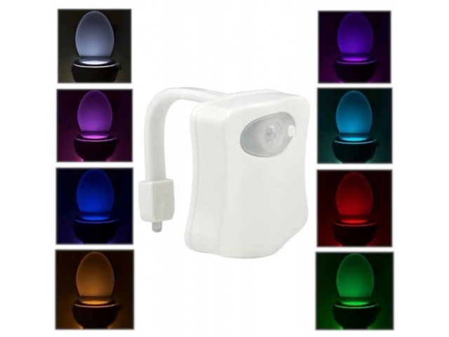 Lampă LED cu senzor de mișcare pentru toaletă