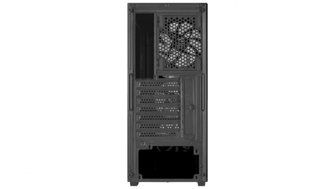 Carcasă mid tower neagră cu RGB
