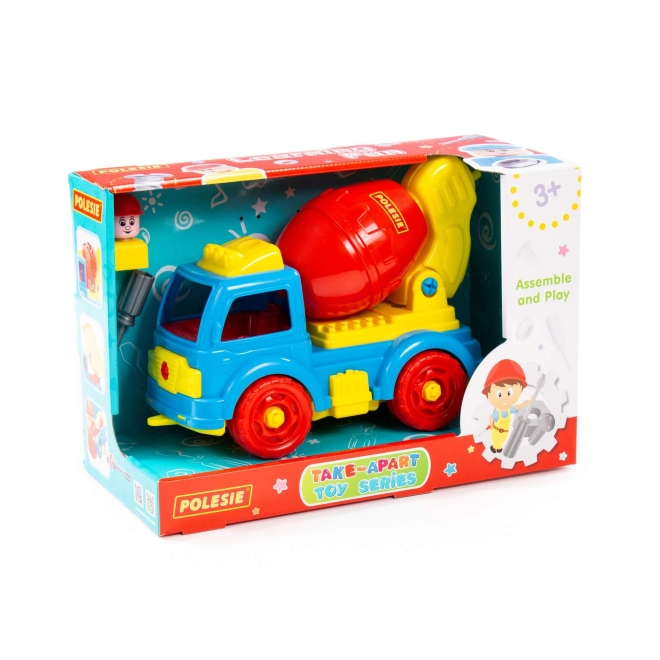 Figurină de constructor și cabină spațioasă