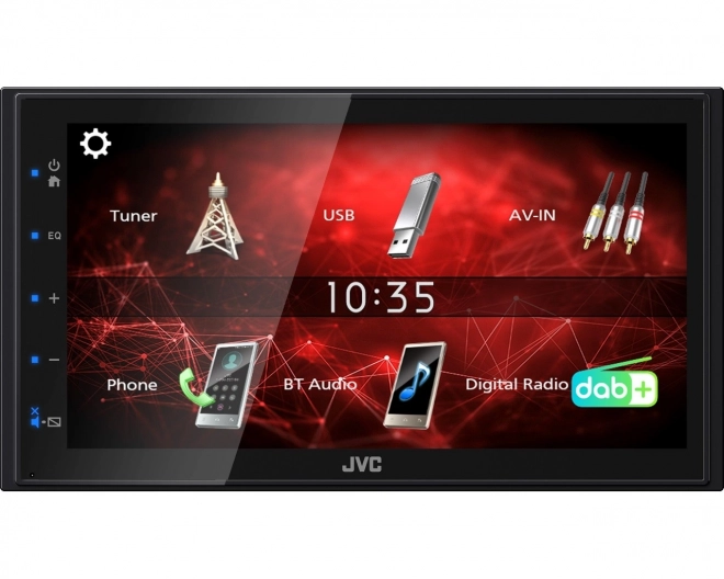 Radio auto multimedia JVC