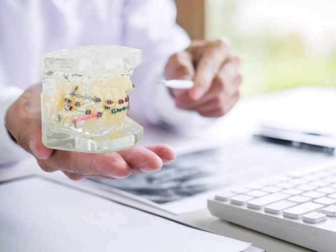 Model dentar pentru ortodonție
