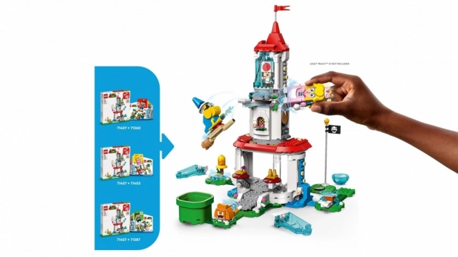 LEGO Super Mario Pisica Peach și Turnul Înghețat set de extindere