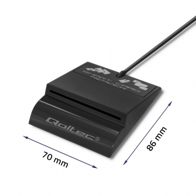 Cititor inteligent carduri cip USB tip C