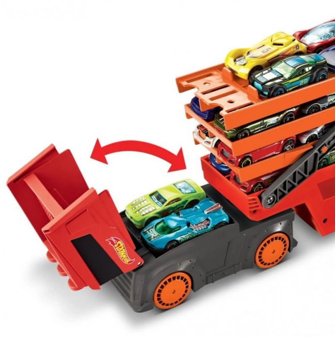 Mega Transporter Hot Wheels 50. aniversare