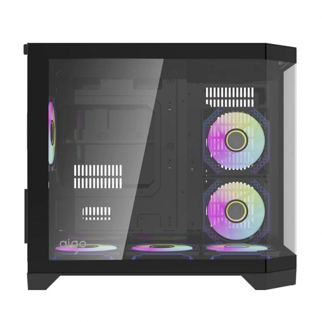 Carcasa PC Darkflash cu 6 ventilatoare ARGB