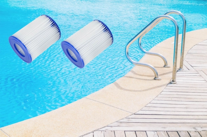 BESTWAY 58094 Cartuș de filtrare pentru pompă de piscină II 530/800gal 2buc