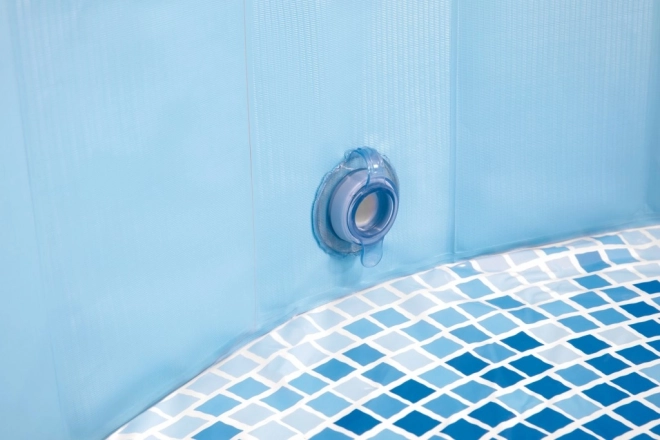 Piscină pliabilă pentru câini cu mozaic