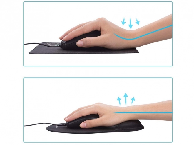 Poduszkă ergonomică pentru mouse din gel Memory