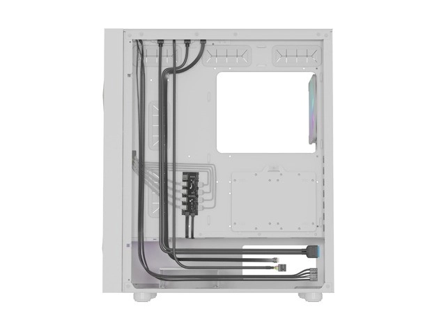 Carcasă pc Genesis Diaxid 605 ARGB Midi Tower Alb