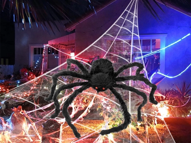 Decorațiune păianjen uriaș de Halloween