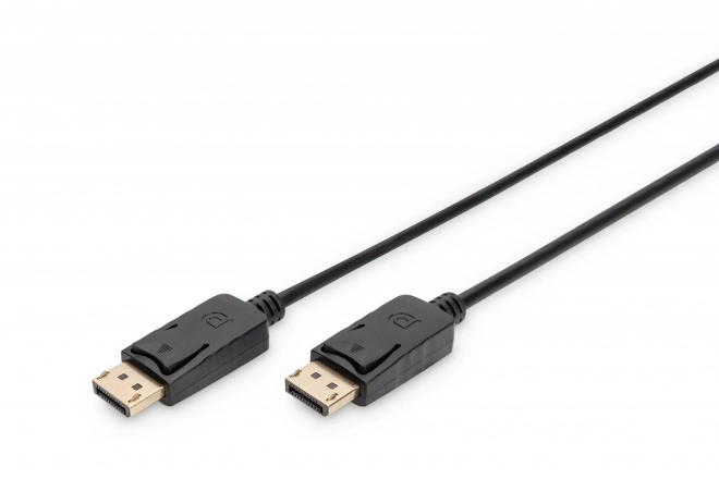 Cablu DisplayPort cu Zăvoare 10m Negru