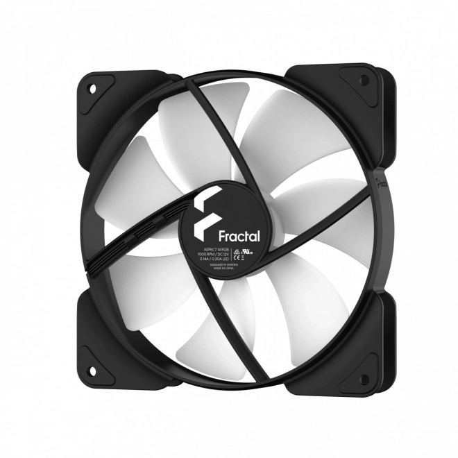 Ventilator Aspect 14 RGB PWM cadru negru 140 mm
