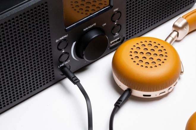 Radio de internet Technaxx cu difuzoare stereo 2x2W și WiFi
