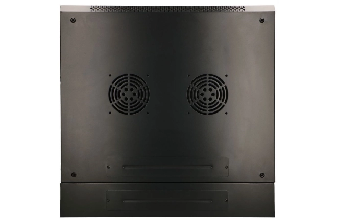 Dulap rack cu montare pe perete cu două secțiuni 6U 600x600 negru