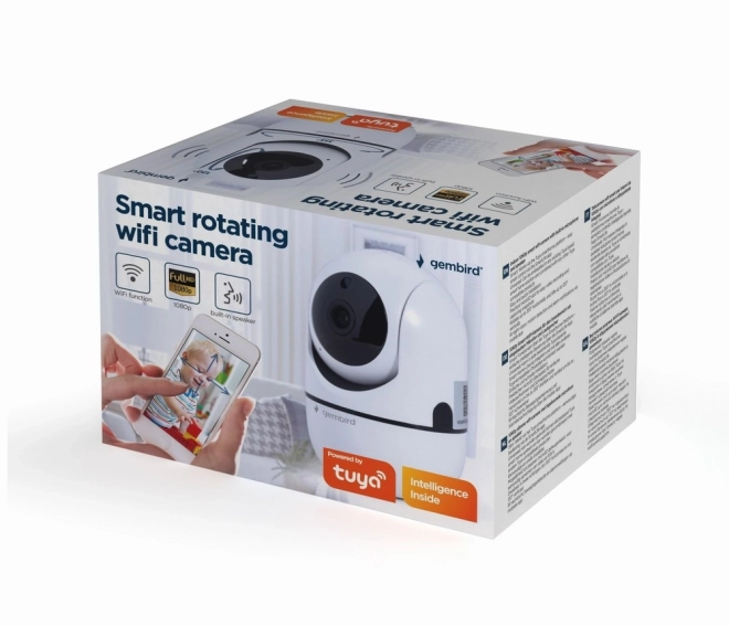 Cameră inteligentă Wi-Fi rotativă 1080p