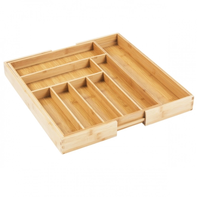 Organizator extensibil din bambus